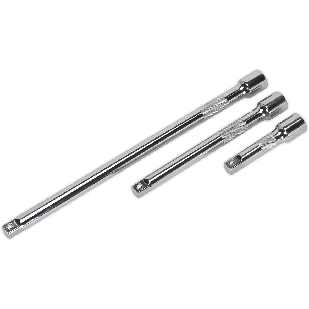 Sealey 3 Piece 3/8" Drive Socket Extension Bar Set 3/8" | Compare The Build