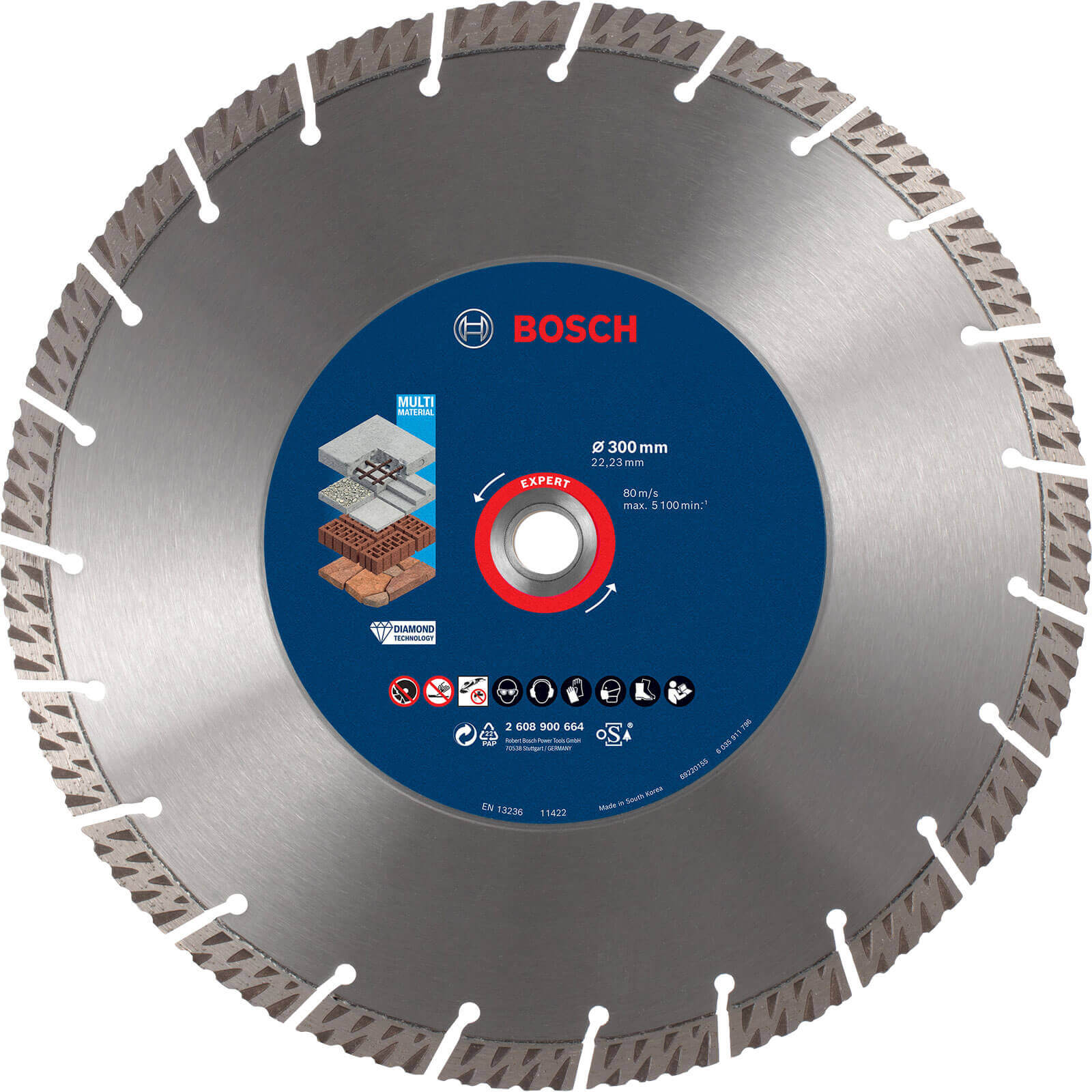 Bosch Expert Multi Material Diamond Cutting Disc 300mm 2.8mm 22mm Price Comparisons | Compare The Build