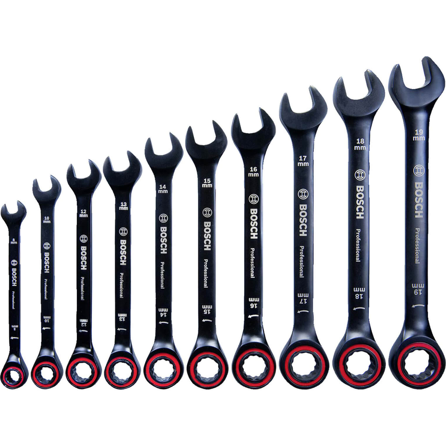 Bosch Professional 10 Piece Ratchet Spanner Set Price Comparisons | Compare The Build