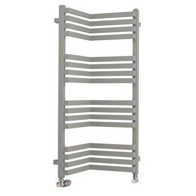 Terma Incorner Modern Grey Towel Warmer (W)350mm X (H)105mm | Compare The Build