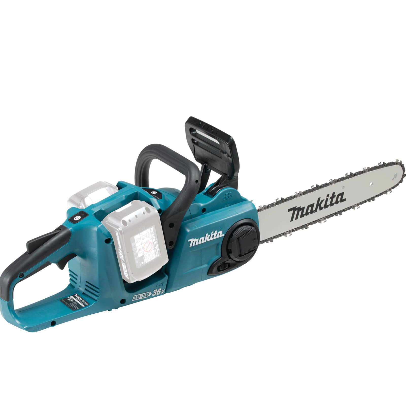 Makita DUC353 Twin 18v LXT Cordless Brushless Chainsaw 350mm No Batteries No Charger | Compare The Build