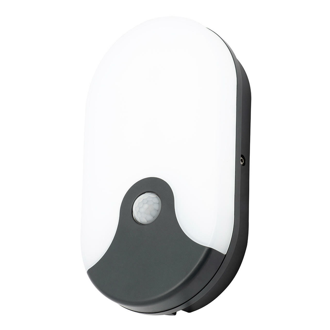 Coast Turus 15W LED Oval Bulkhead With PIR Sensor Black Price Comparisons | Compare The Build