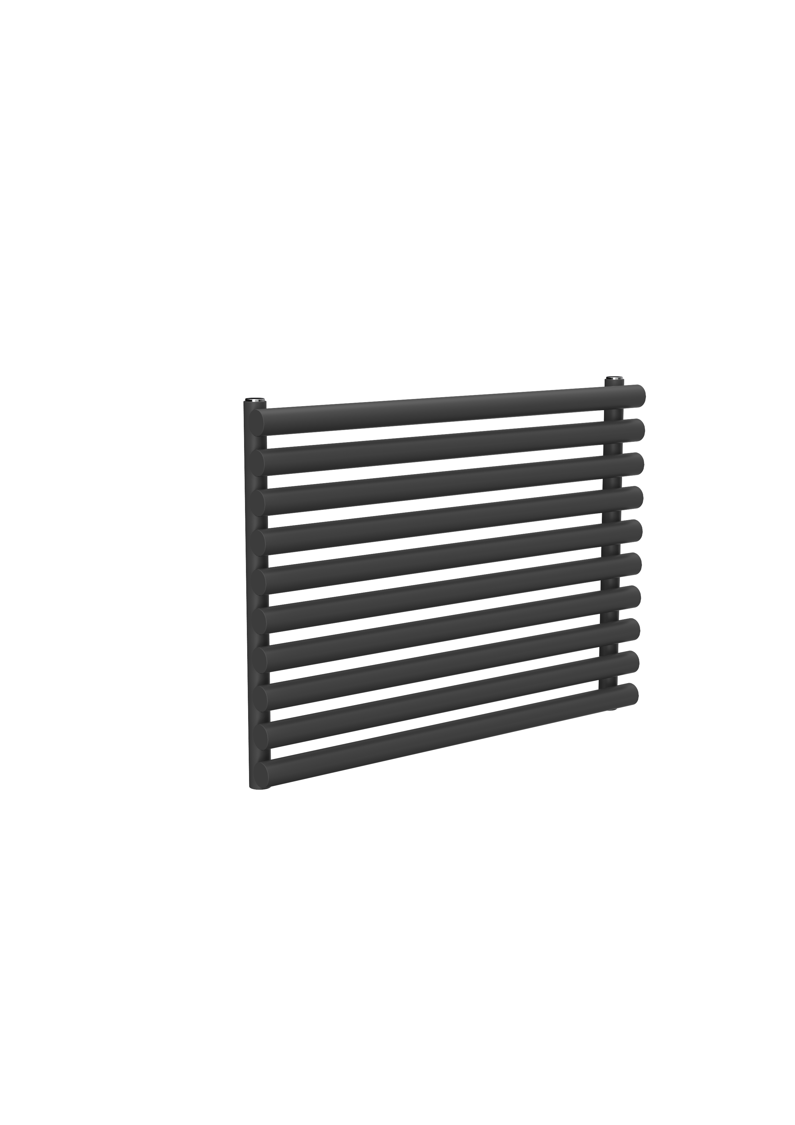 Reina Roda Horizontal Designer Radiator, Anthracite, 590mm x 800mm Price Comparisons | Compare The Build