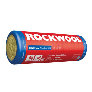 Rockwool Thermal Insulation Roll 100mm 1200mm x 2750mm | Compare The Build