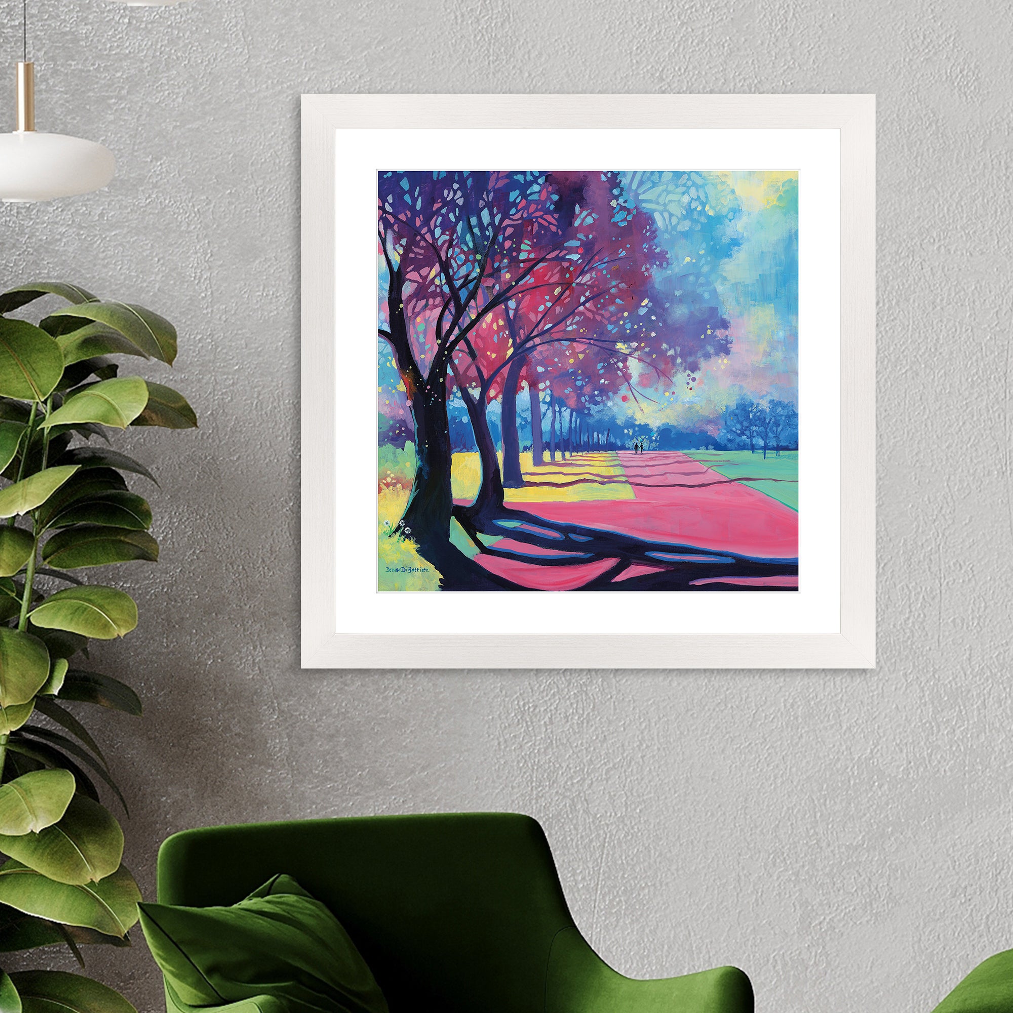 The Art Group Kengsington Stroll Framed Print MultiColoured Price Comparisons | Compare The Build