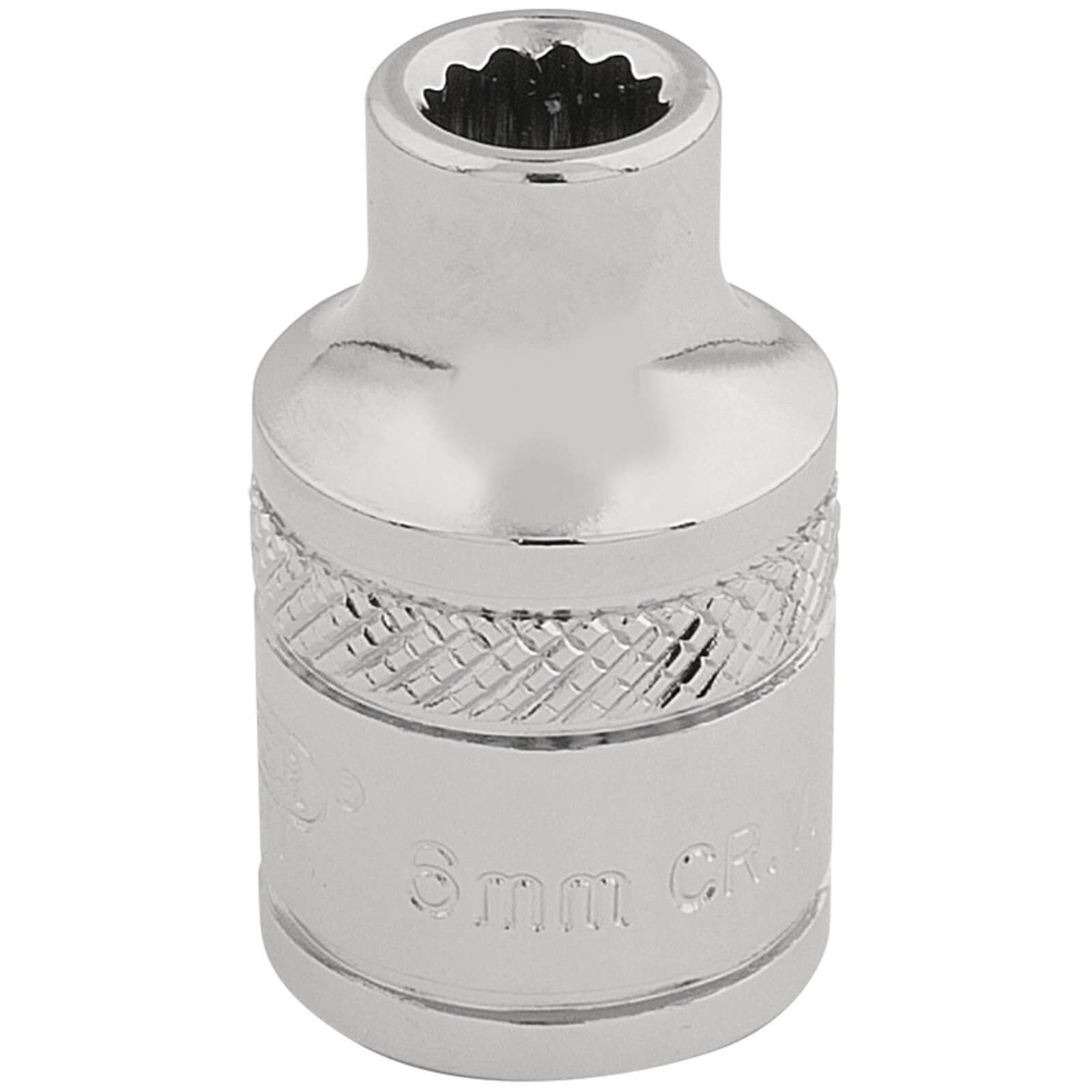 Draper 3/8" Drive Polished Finish Hi Torq Bi Hexagon Socket Metric 3/8" 6mm Price Comparisons | Compare The Build