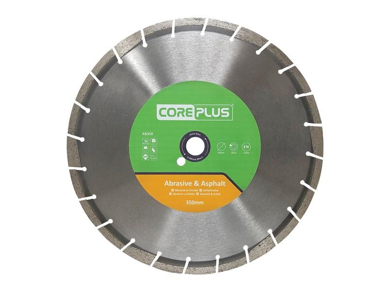 CorePlus CORDBAB350 AB350 Abrasive & Asphalt Diamond Blade 350mm Price Comparisons | Compare The Build