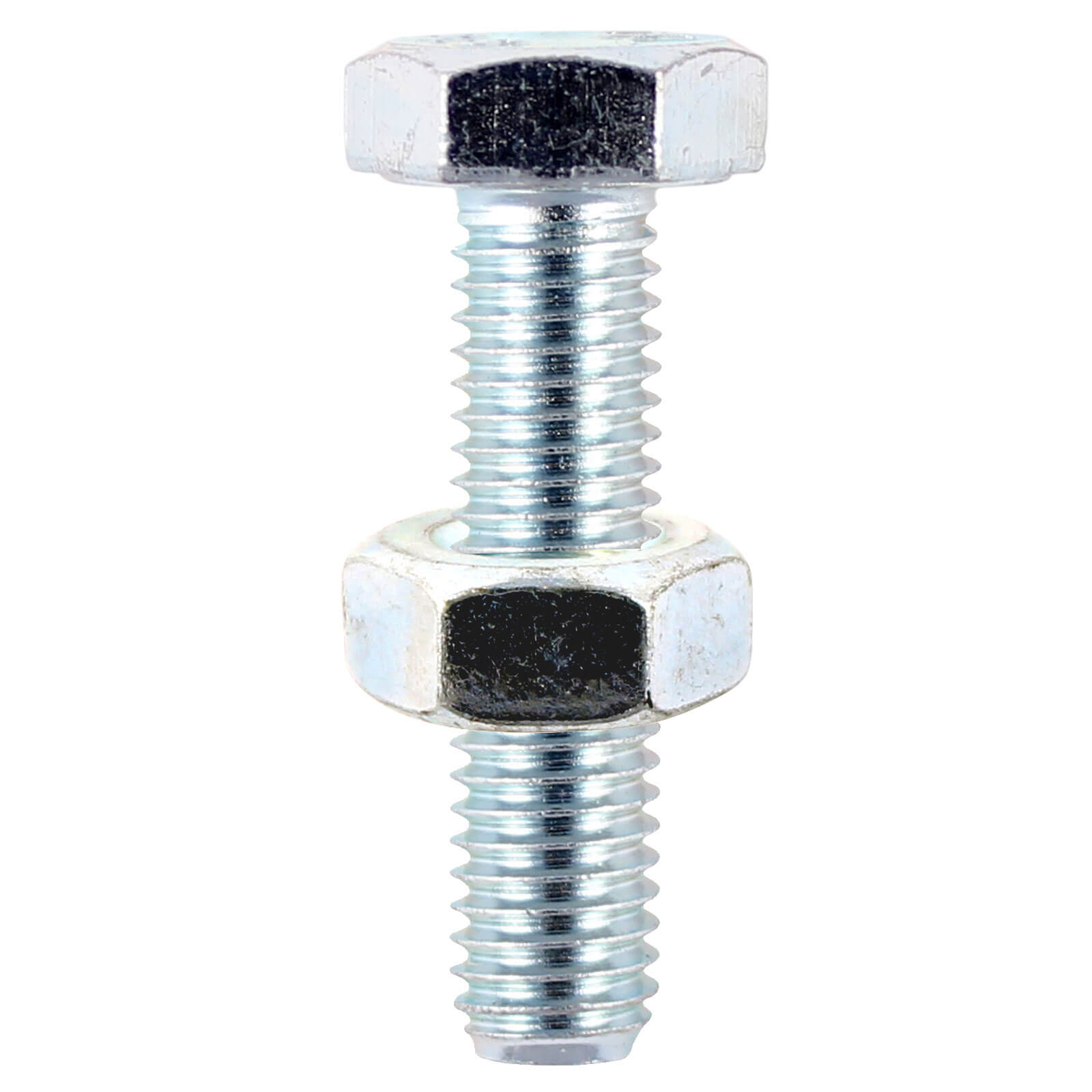 Hexagon Set Screws and Nuts Zinc Plated M10 30mm Pack of 2 Price Comparisons | Compare The Build