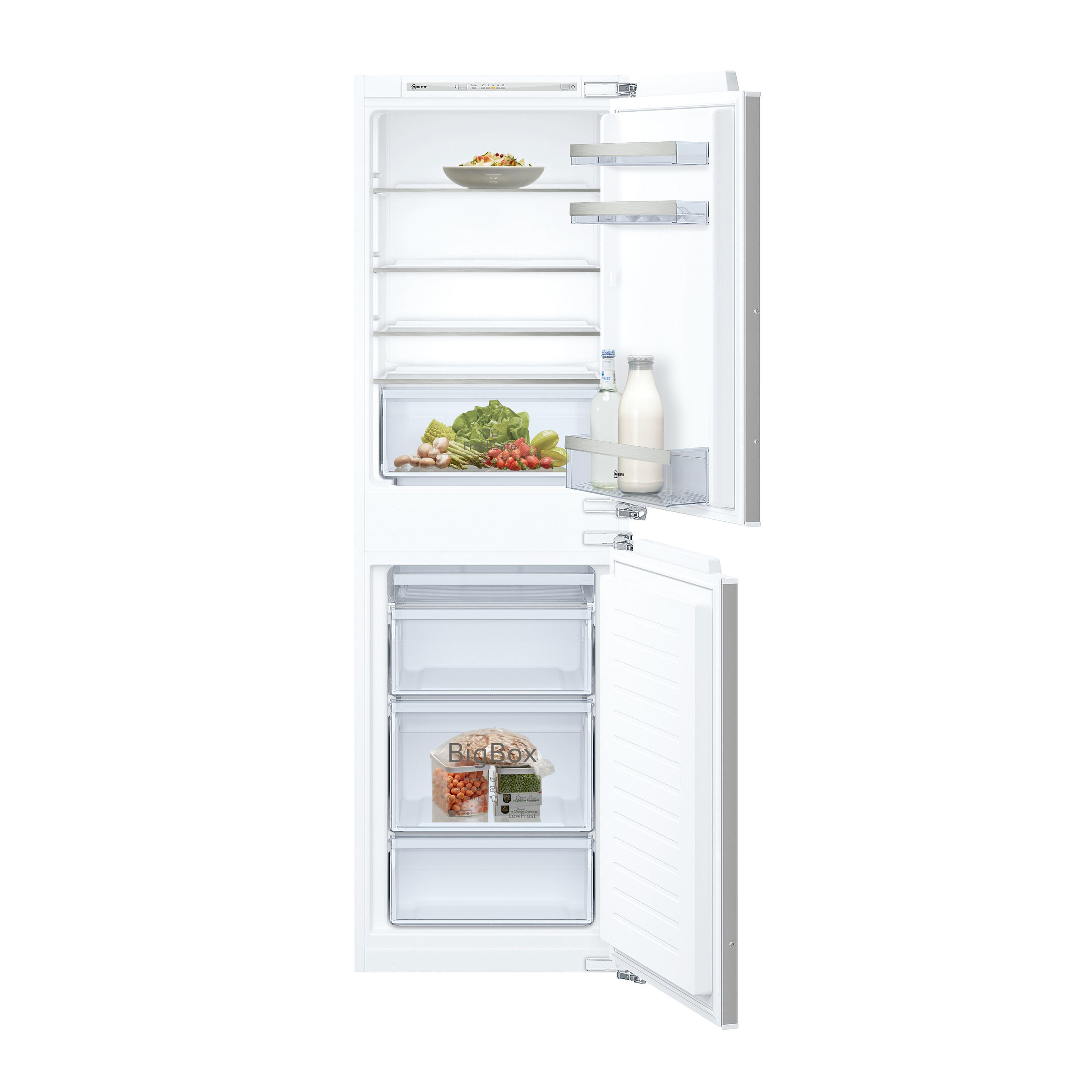 Neff K15852Ff0G 50:50 Integrated Fridge Freezer Price Comparisons | Compare The Build