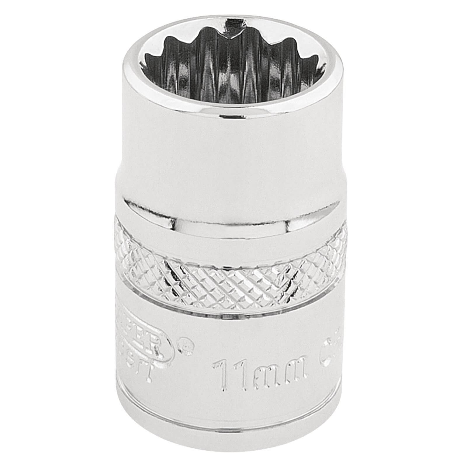 Draper 3/8" Drive Polished Finish Hi Torq Bi Hexagon Socket Metric 3/8" 11mm Price Comparisons | Compare The Build