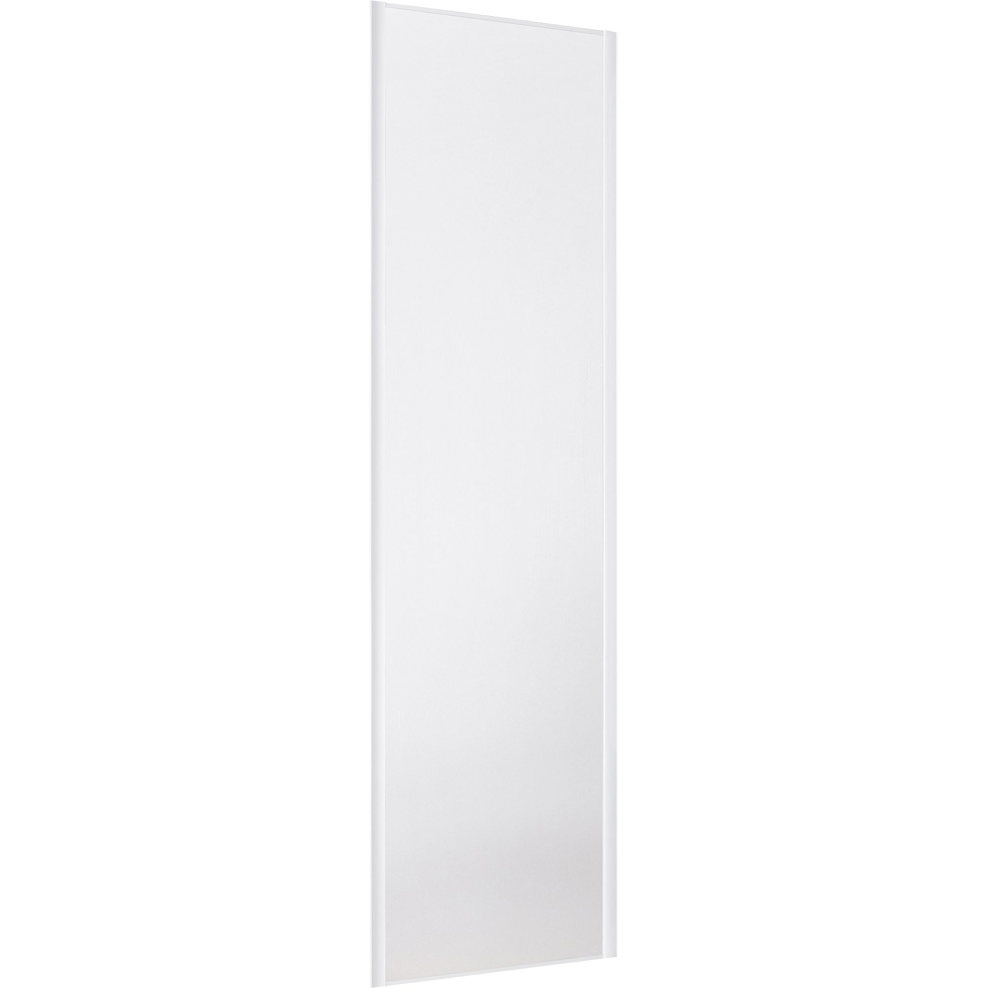 Form Valla White 1 Panel Sliding Wardrobe Door (H)2500mm (W)622mm Price Comparisons | Compare The Build