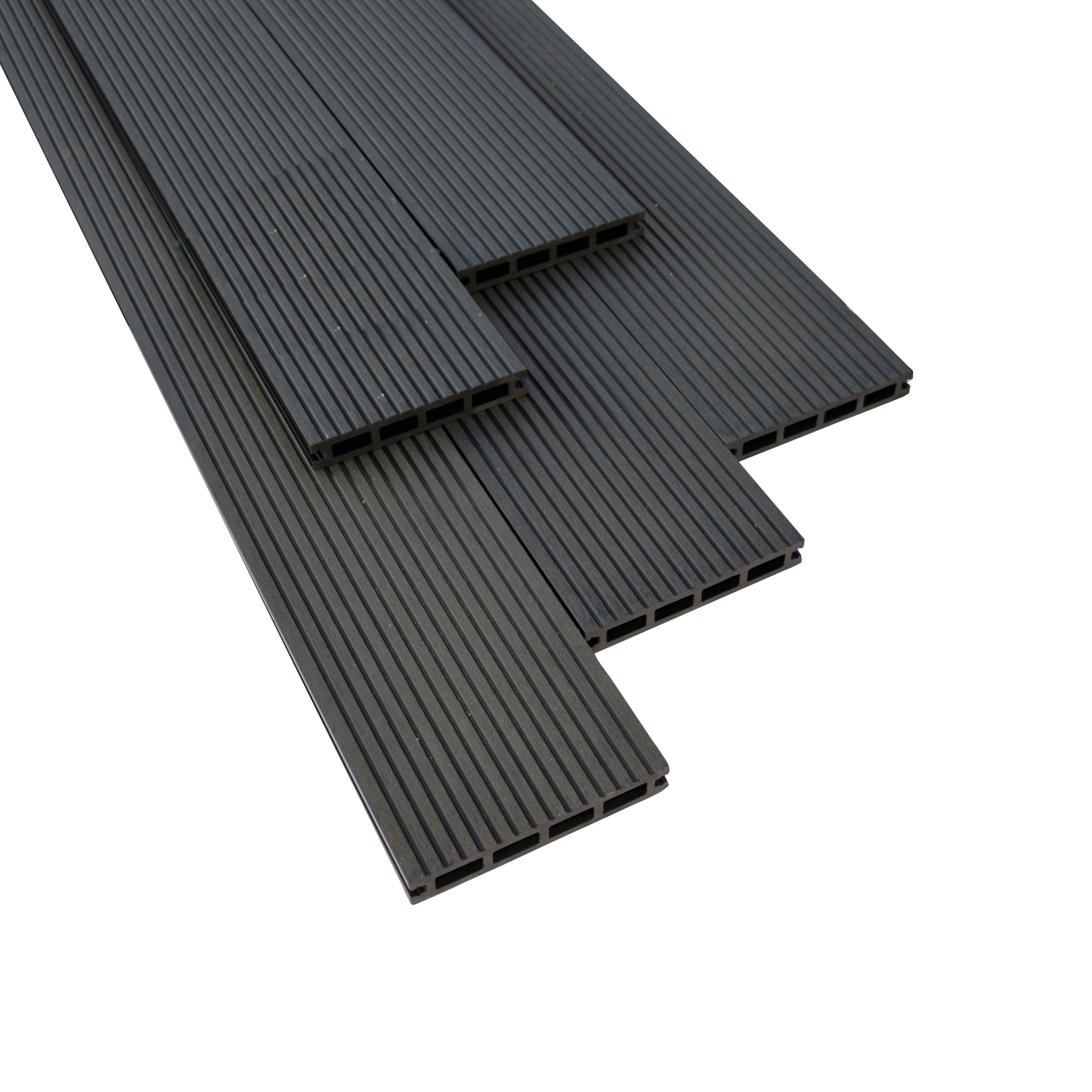 Ebony Composite Deck Board (T)22mm (W)146mm (L)2200mm, Pack Of 7 Price Comparisons | Compare The Build