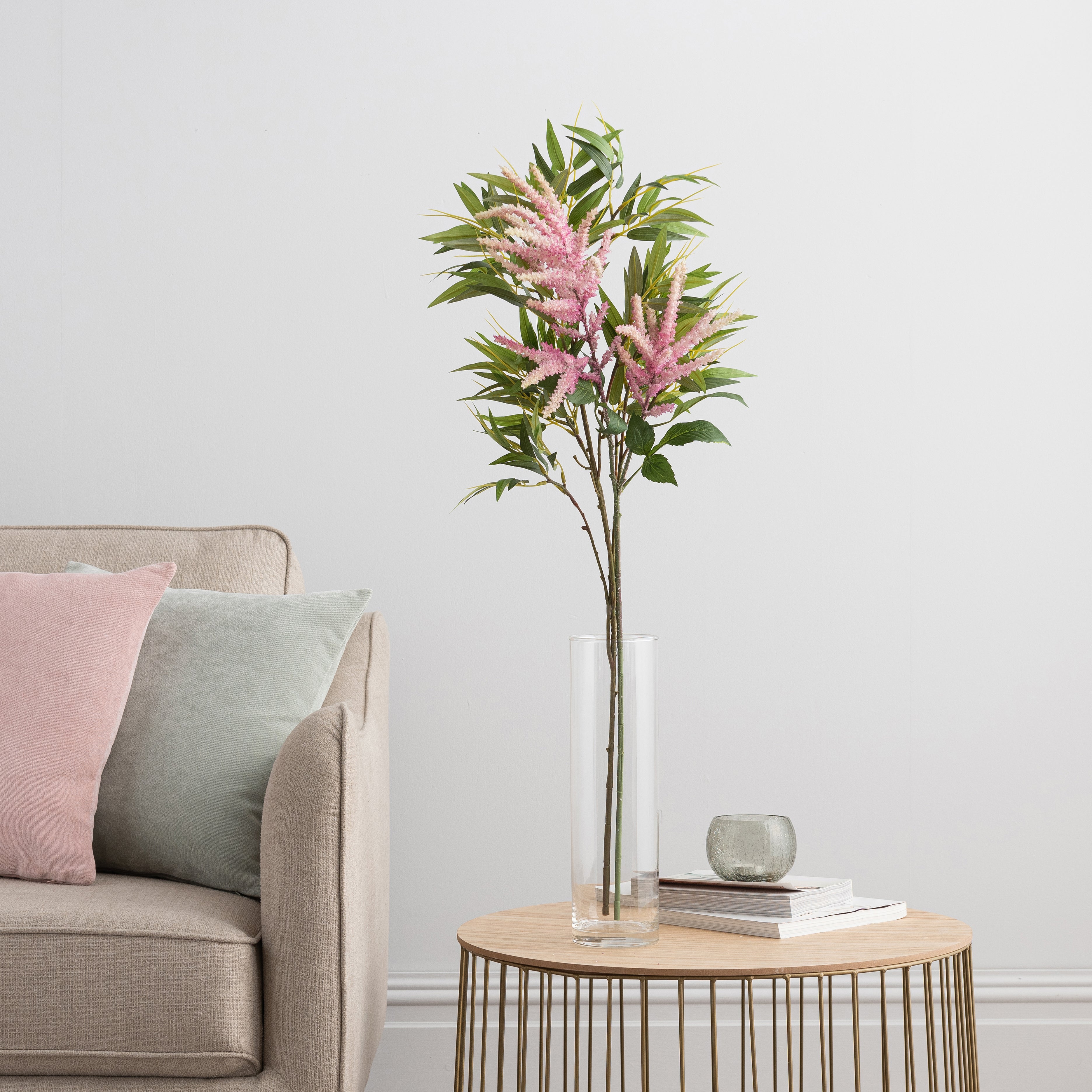 Bamboo and Astilbe Letterbox Bouquet Pink Price Comparisons | Compare The Build