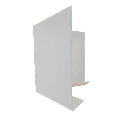 Aluminium Fascia V Profile External 90 Degree Corner - 300mm x 2mm White Price Comparisons | Compare The Build