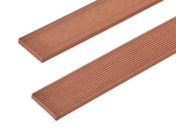 Composite Skirting Trim 2200mm x 55mm x 10mm - Redwood Price Comparisons | Compare The Build