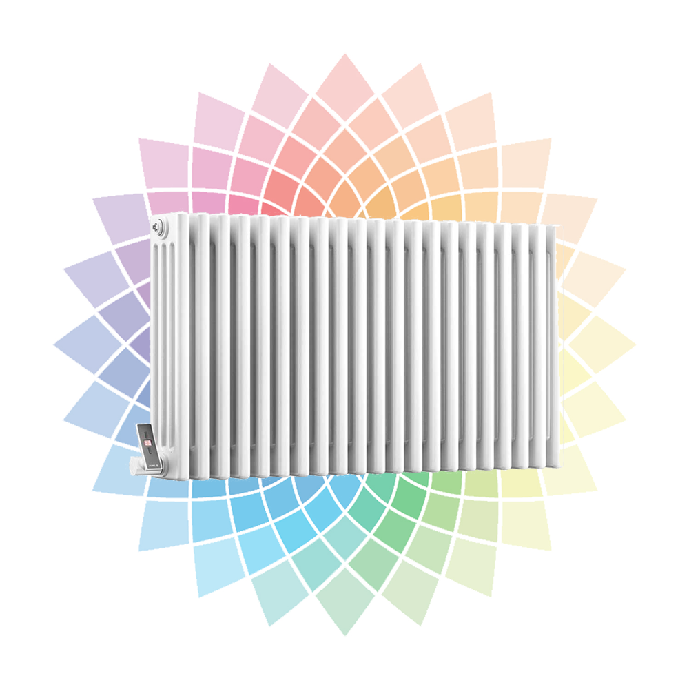 DQ Modus 4 Column Horizontal Radiator, Custom Colour, 600mm x 692mm (Electric) Price Comparisons | Compare The Build