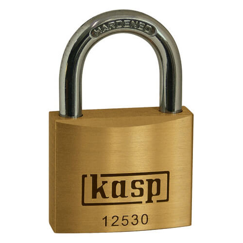 Kasp 125 Series Premium Brass Padlock Keyed Alike 30mm Standard 25301 Price Comparisons | Compare The Build