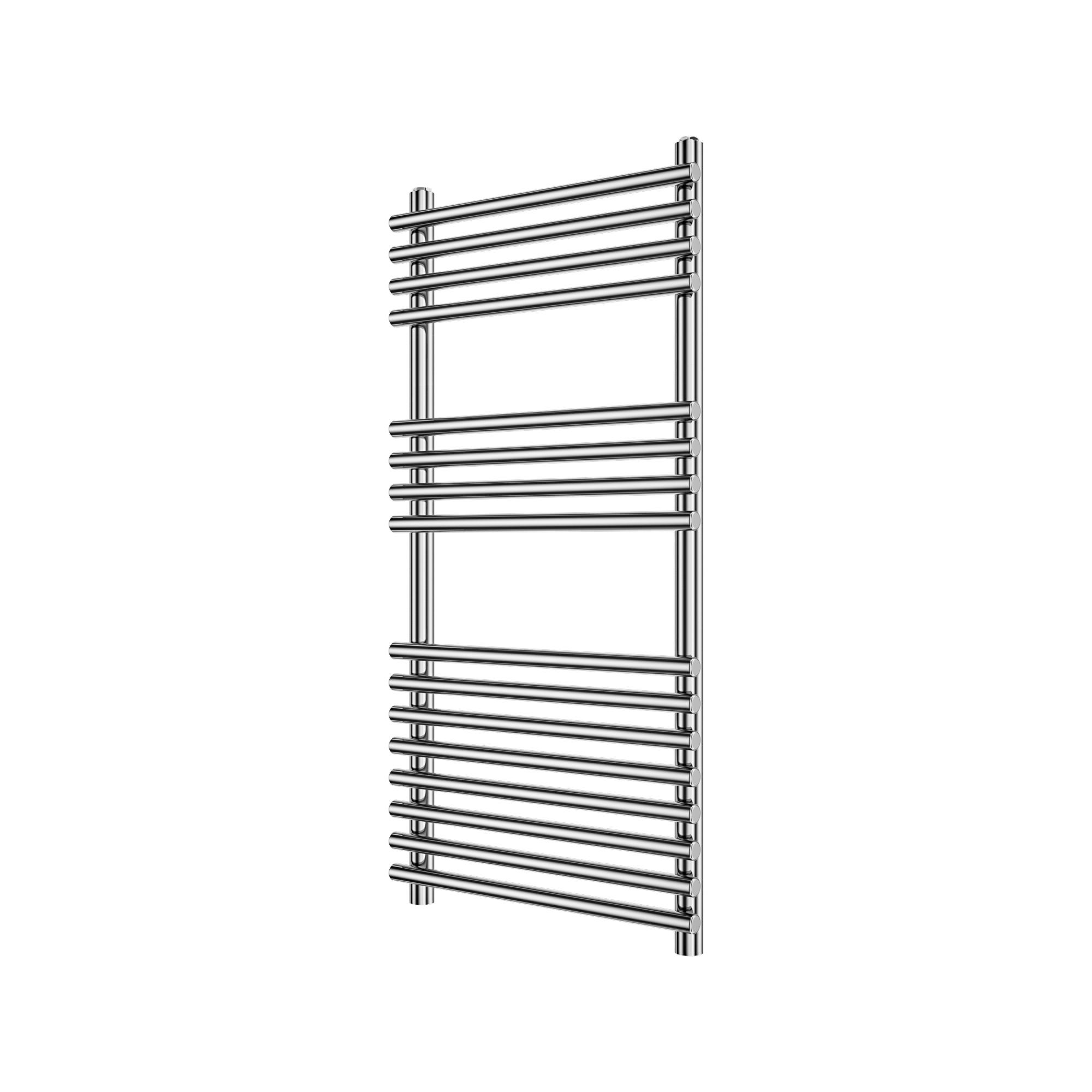 GoodHome Bosham Vertical Flat Towel Radiator (W)450mm X (H)900mm | Compare The Build