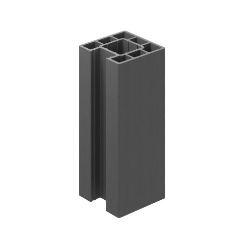 Clarity Composite Fencing End Post - 125mm x 1940mm Graphite Price Comparisons | Compare The Build