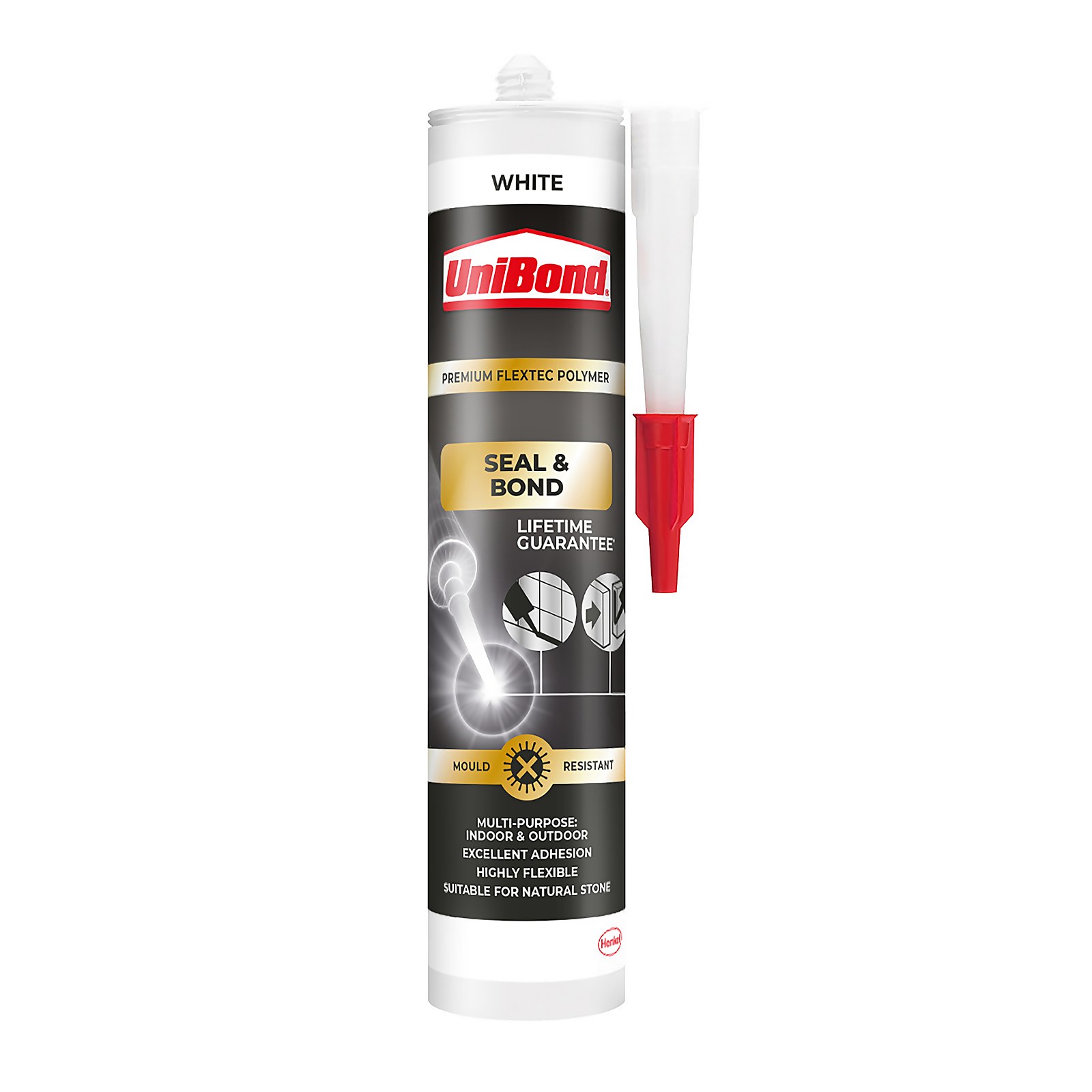 UniBond Seal & Bond Cartridge White - 389g | Compare The Build