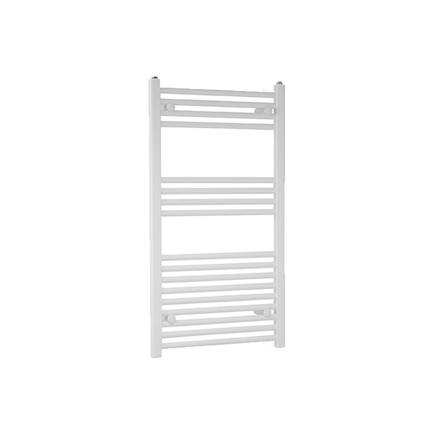 Towelrads Independent Ladder Rail - 22mm, White Straight, 1000x600mm | Compare The Build