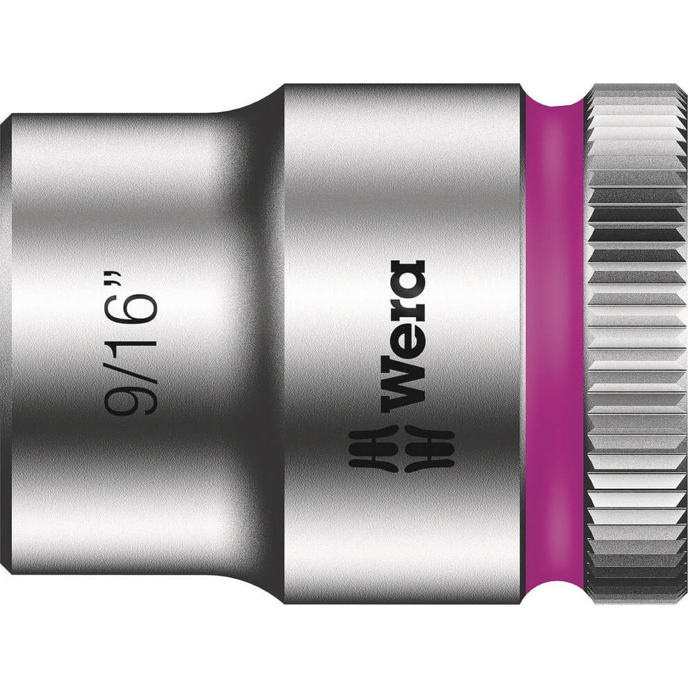 Wera 8790 HMB Zyklop 3/8" Drive Hexagon Socket Imperial 3/8" 9/16" | Compare The Build