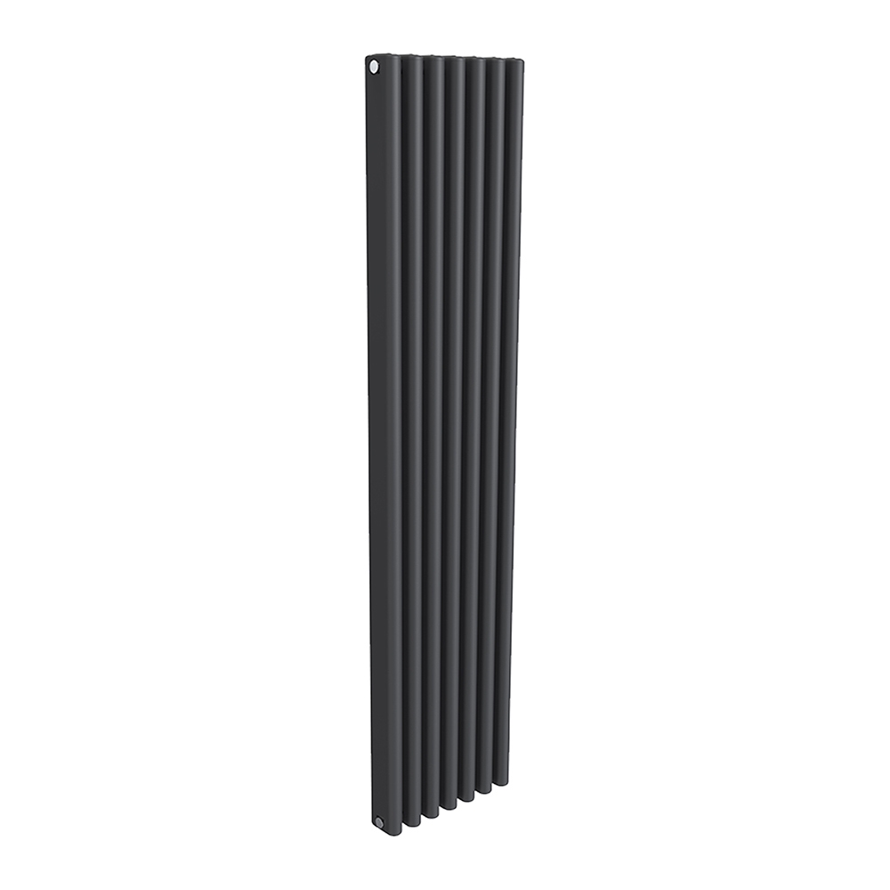 Reina Alco Vertical Aluminium Designer Radiator, Anthracite, 1800mm x 400mm Price Comparisons | Compare The Build