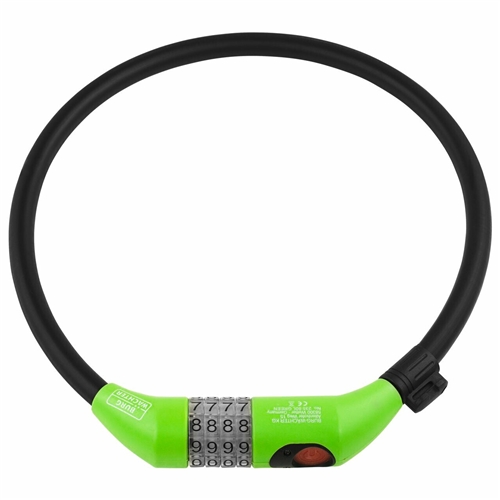 Burg Wächter 80cm Combination Locking Cable , Light Green Price Comparisons | Compare The Build