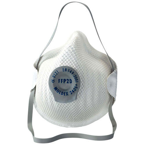 Moldex 2405 Classic Moulded Disposable Dust Mask FFP2 Pack of 20 | Compare The Build