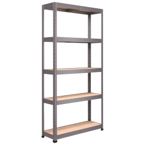 Rb Boss 5 Tier Wood Shelving Kit - 1800 x 900 x 400mm 250kg Udl Price Comparisons | Compare The Build