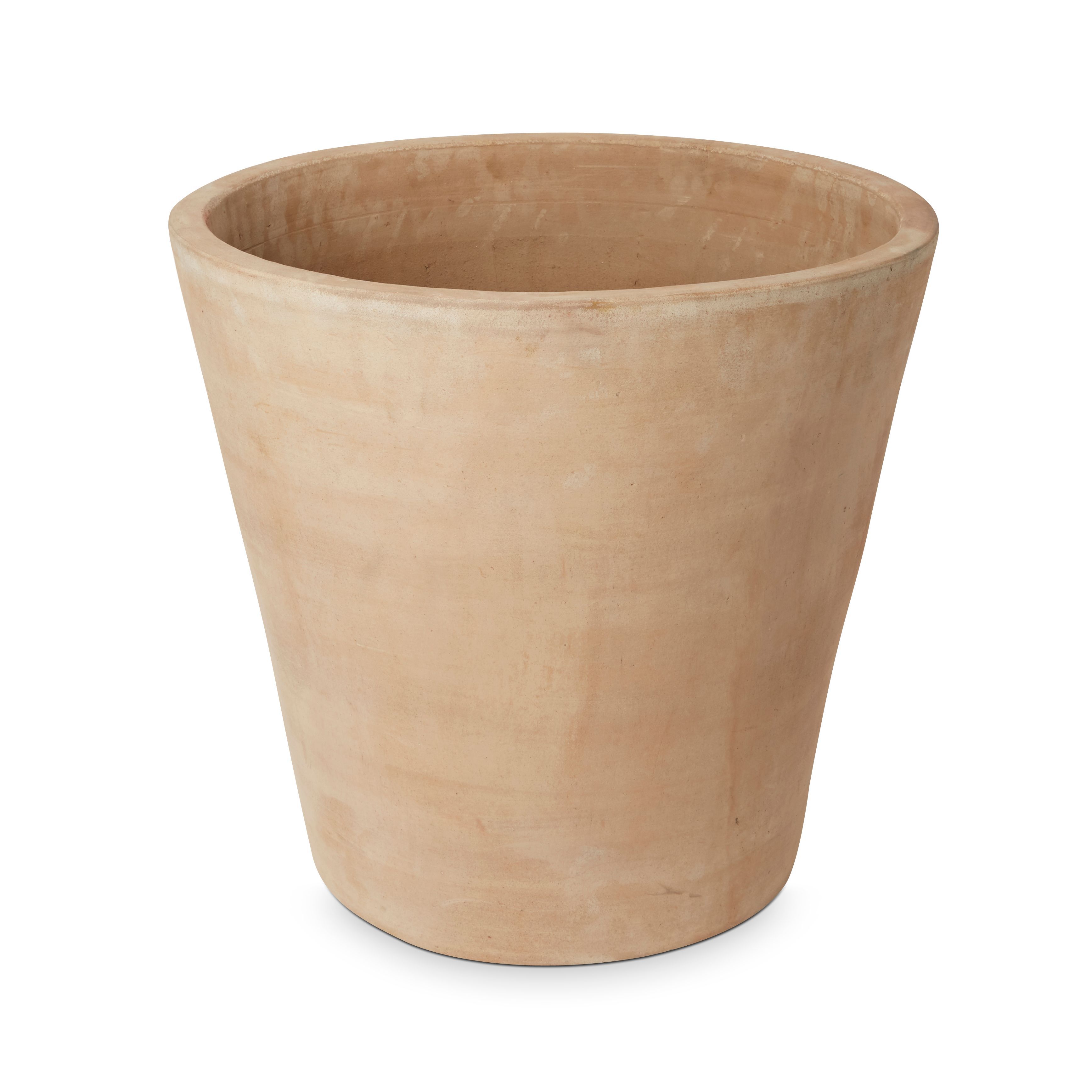 Verve Mali Brown Terracotta Round Plant Pot (Dia)53Cm | Compare The Build