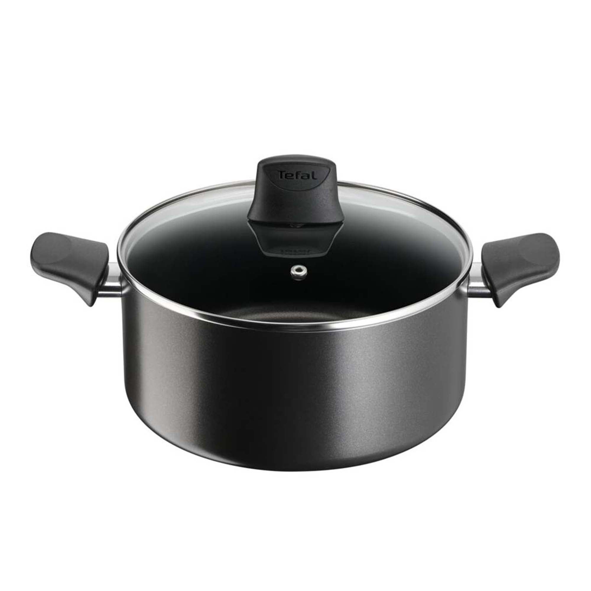 Tefal Titanium Force Stew Pot, 24cm Black Price Comparisons | Compare The Build