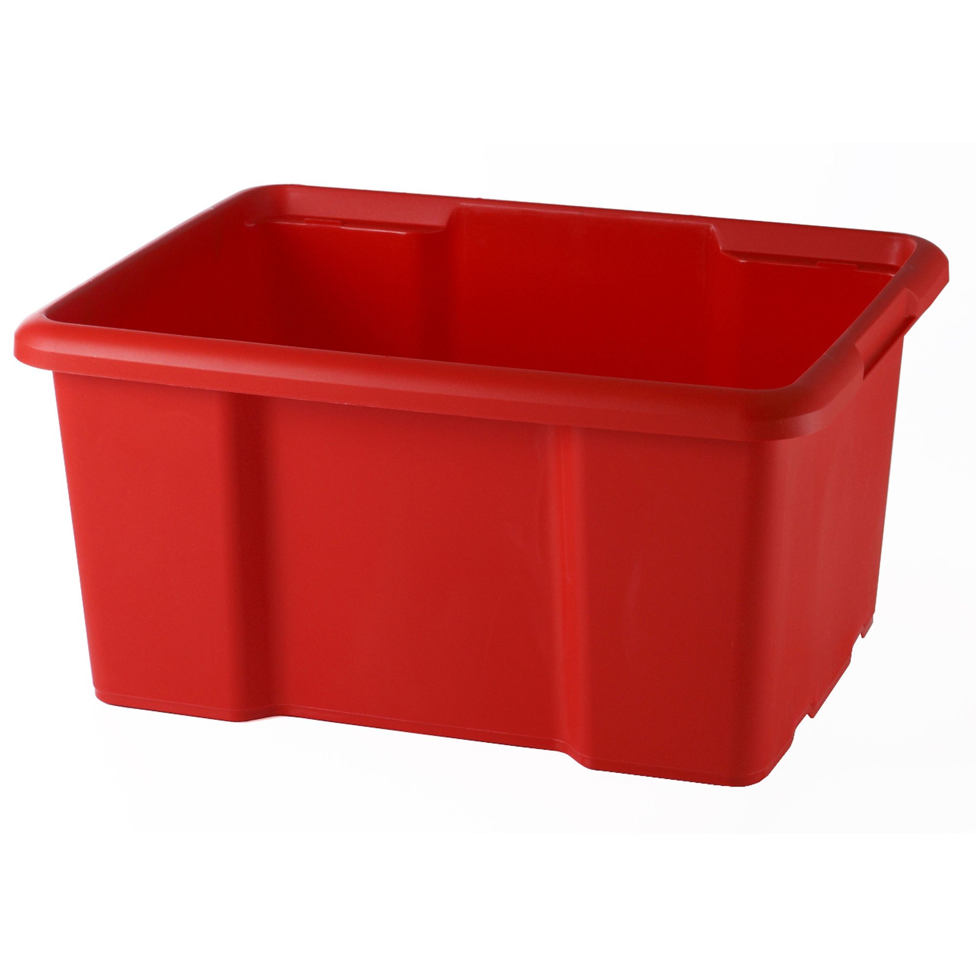 Form Fitty Red 26L Plastic Stackable Storage Box Price Comparisons | Compare The Build