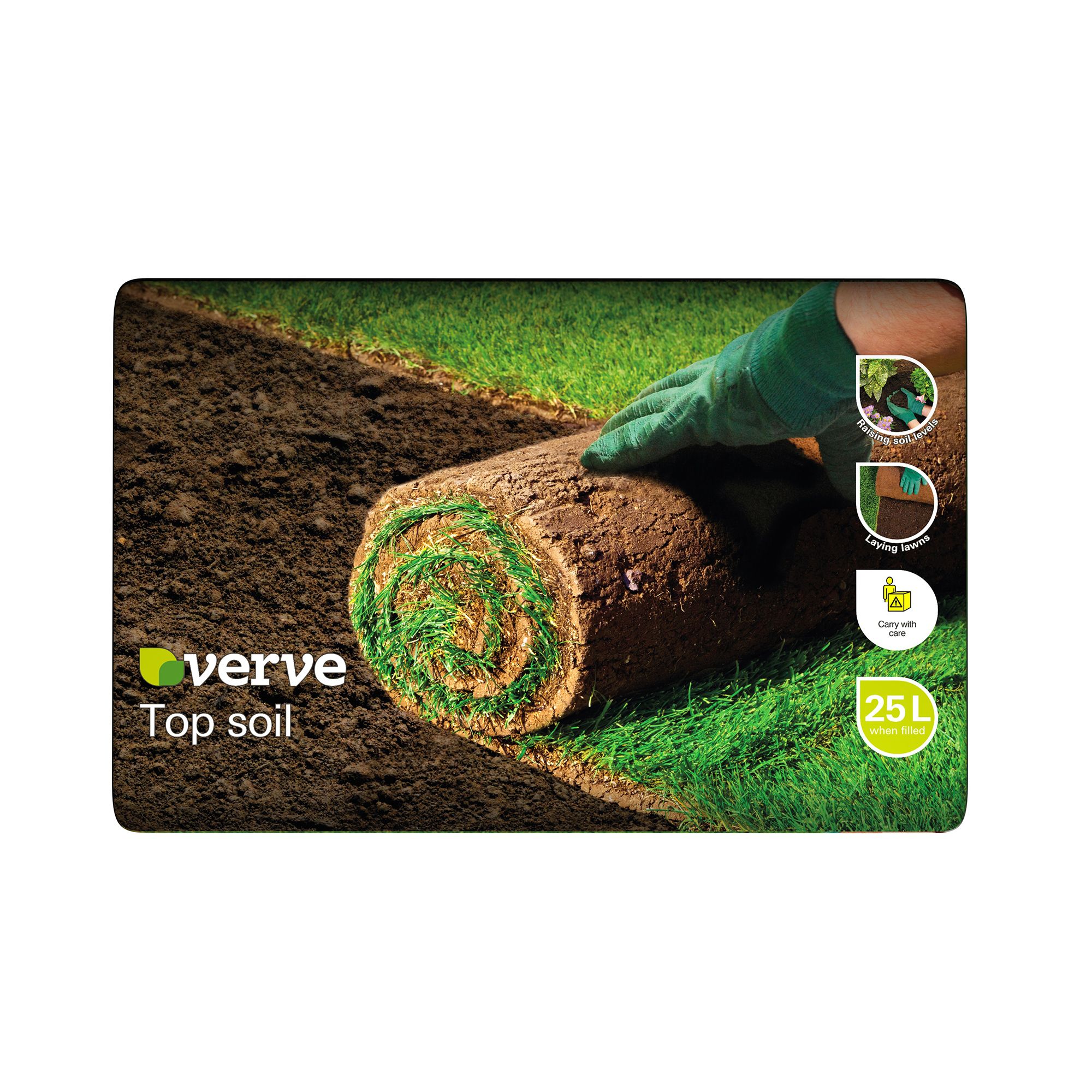 Verve Peat-Free Beds & Borders Top Soil 25L Price Comparisons | Compare The Build