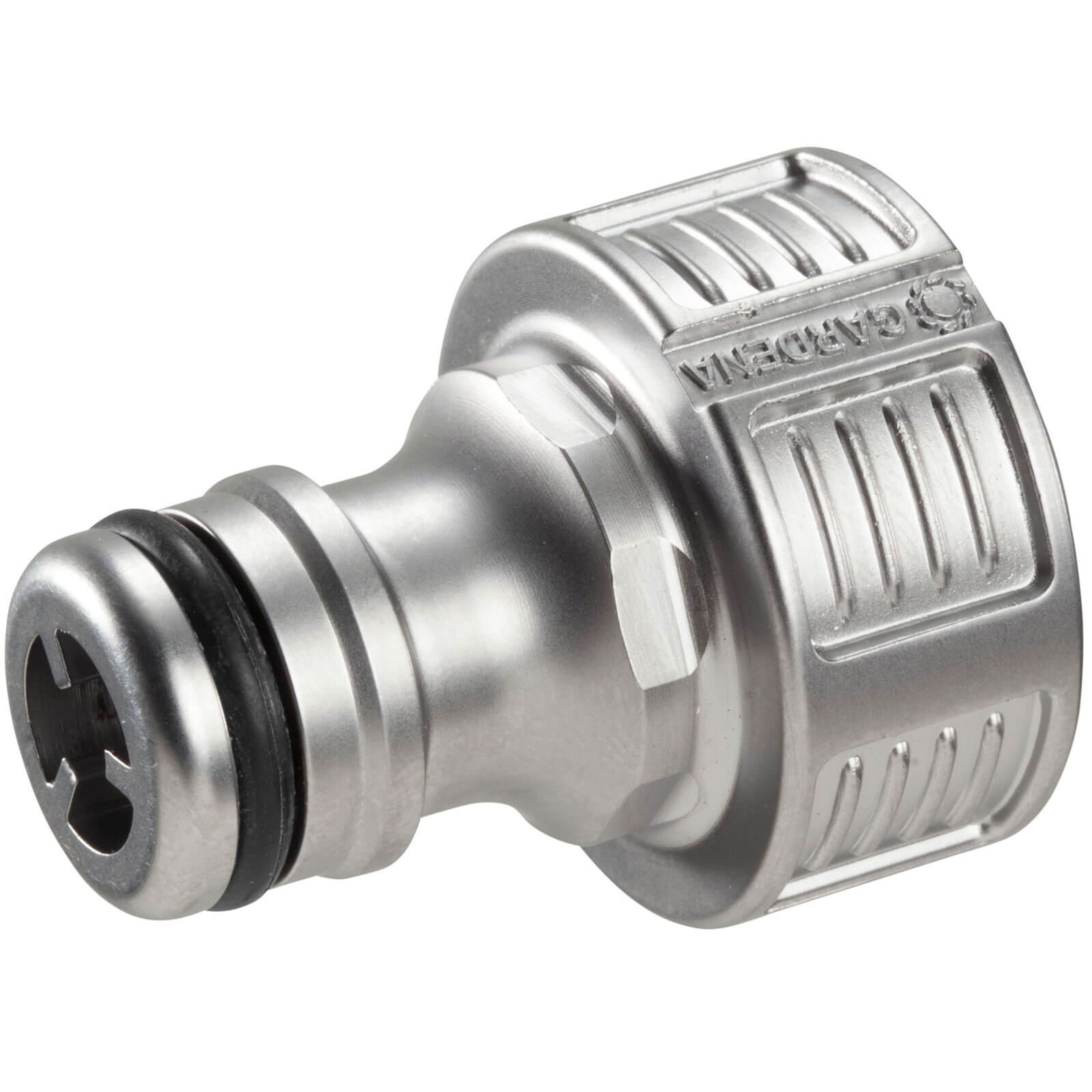 Gardena Premium Threaded Tap Hose Pipe Connector 21mm | Compare The Build