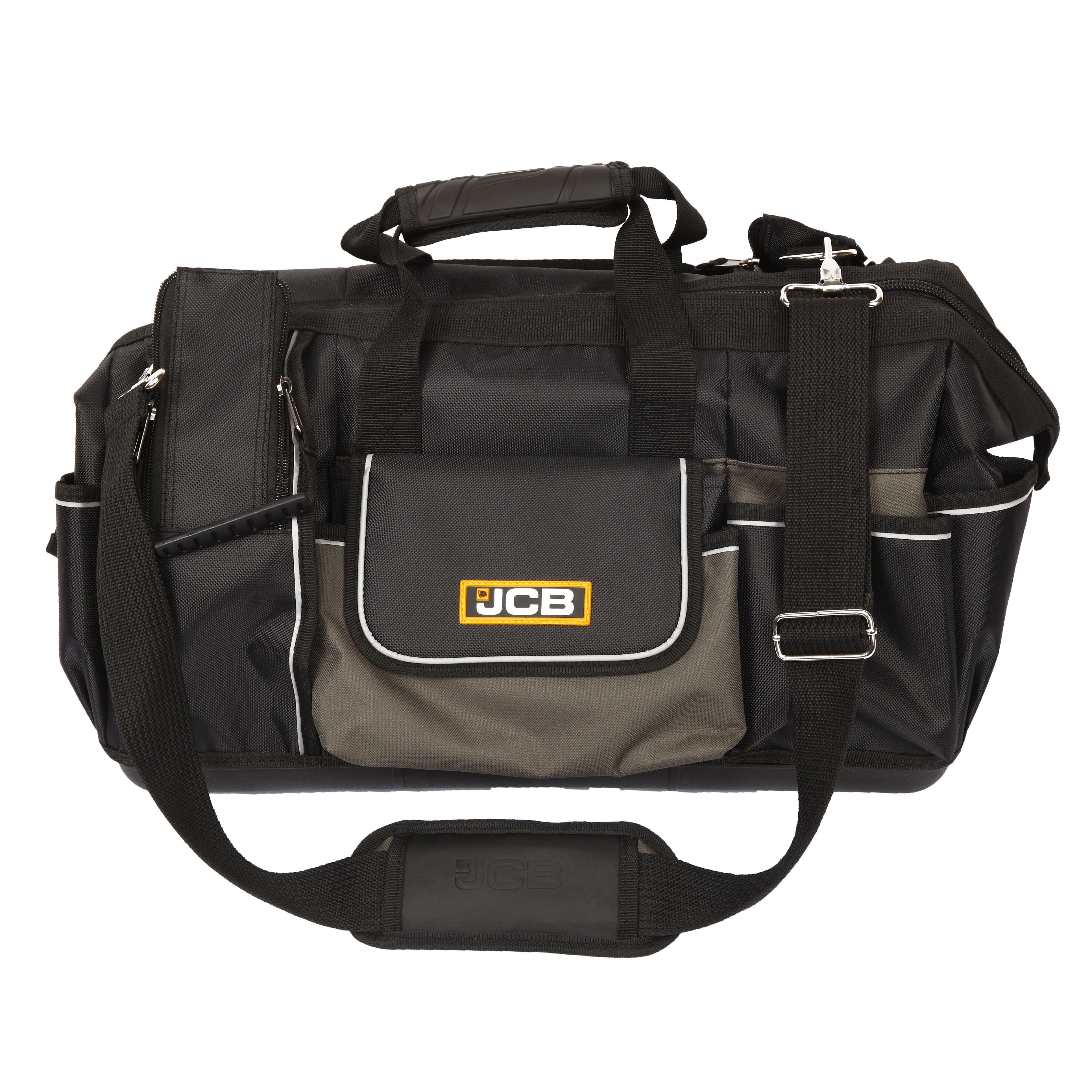 Jcb 20" Polyester Hard Base Open Mouth Tool Bag Price Comparisons | Compare The Build