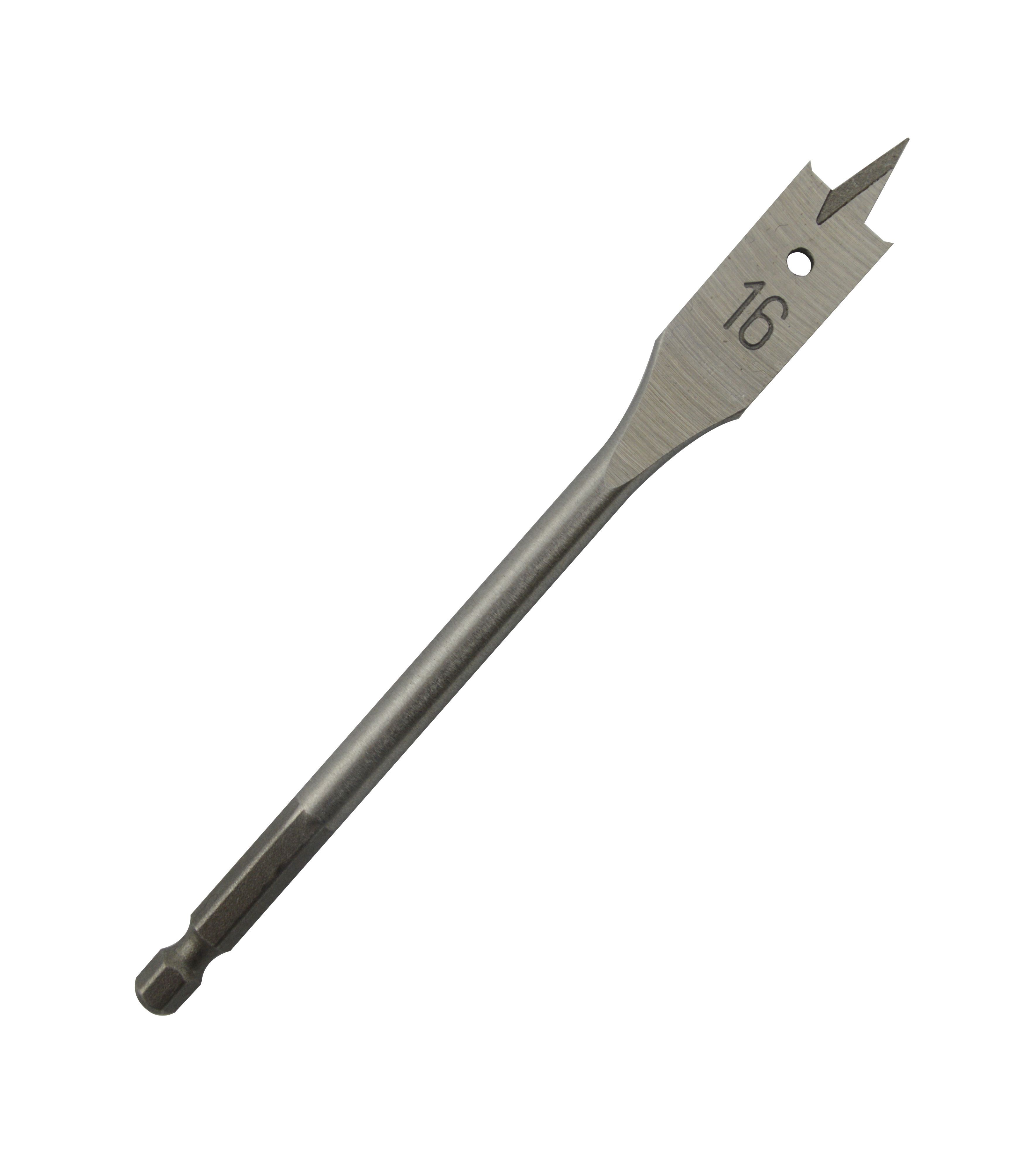Ptx Flat Wood Drill Bit (Dia) 16mm (L)152mm Price Comparisons | Compare The Build