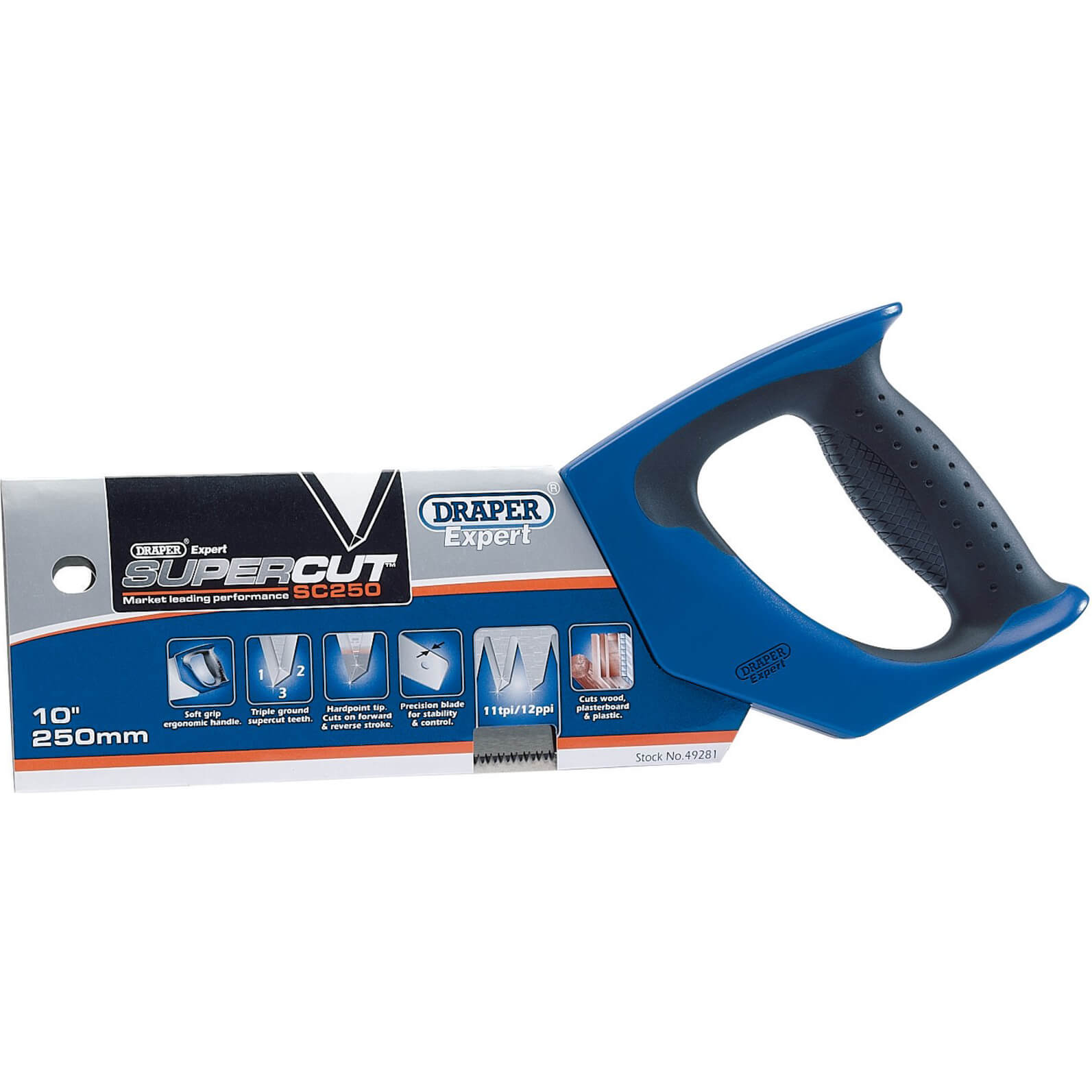 Draper Expert Supercut Hardpoint Tenon Saw 10" / 250mm 11tpi Price Comparisons | Compare The Build