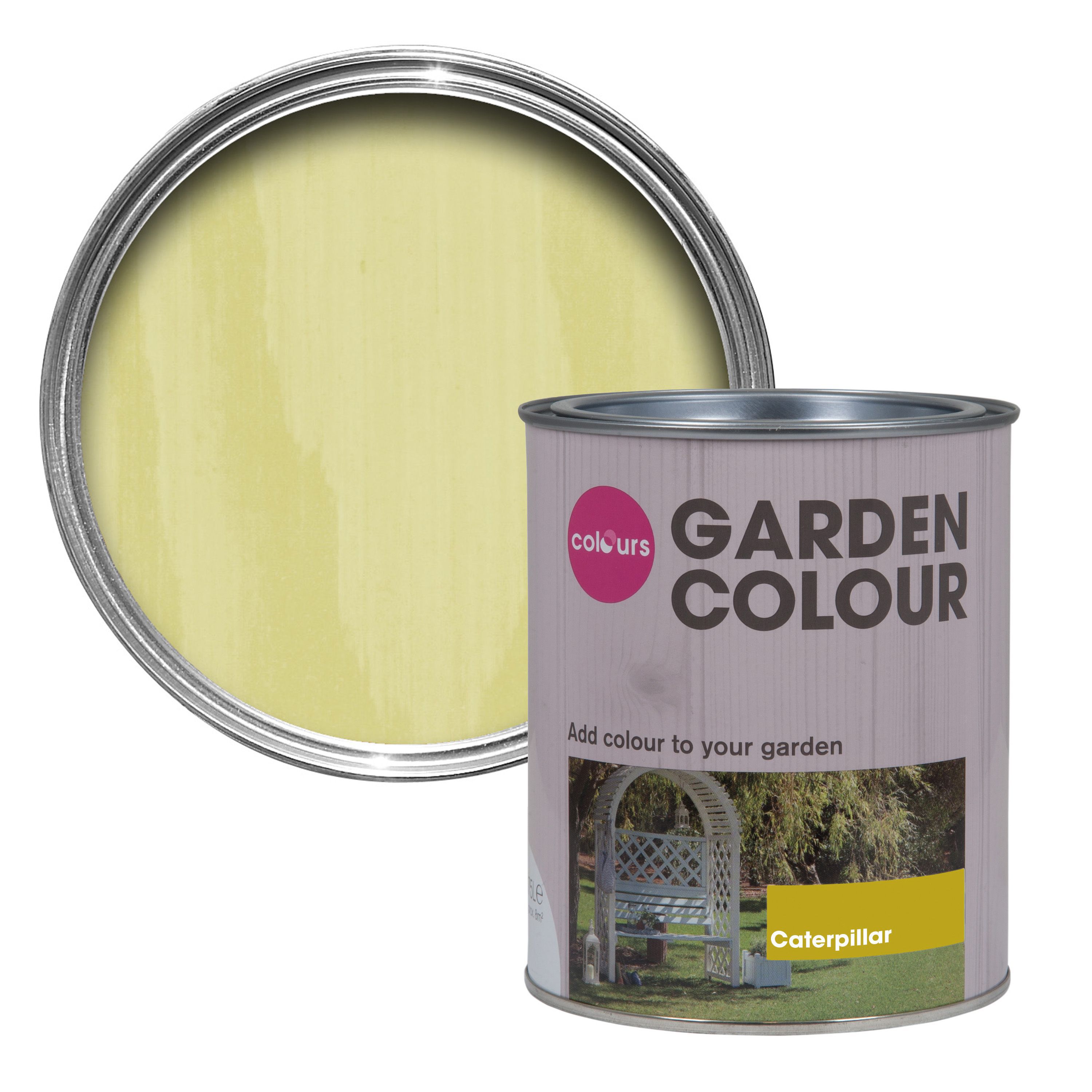 Colours Garden Caterpillar Matt Wood Stain, 750Ml | Compare The Build