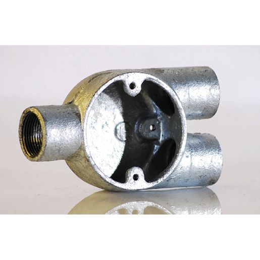 Deta Y Box 3 Way Galvanised 20 mm DT26220g Price Comparisons | Compare The Build