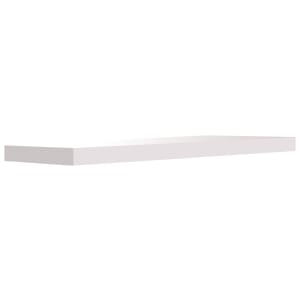 Wickes Gloss White Floating Shelf - 38 x 235 x 600mm Price Comparisons | Compare The Build