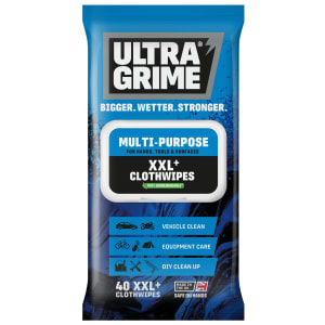 UltraGrime Multi-Purpose Original XXL+ Clothwipes - Pack of 40 Price Comparisons | Compare The Build