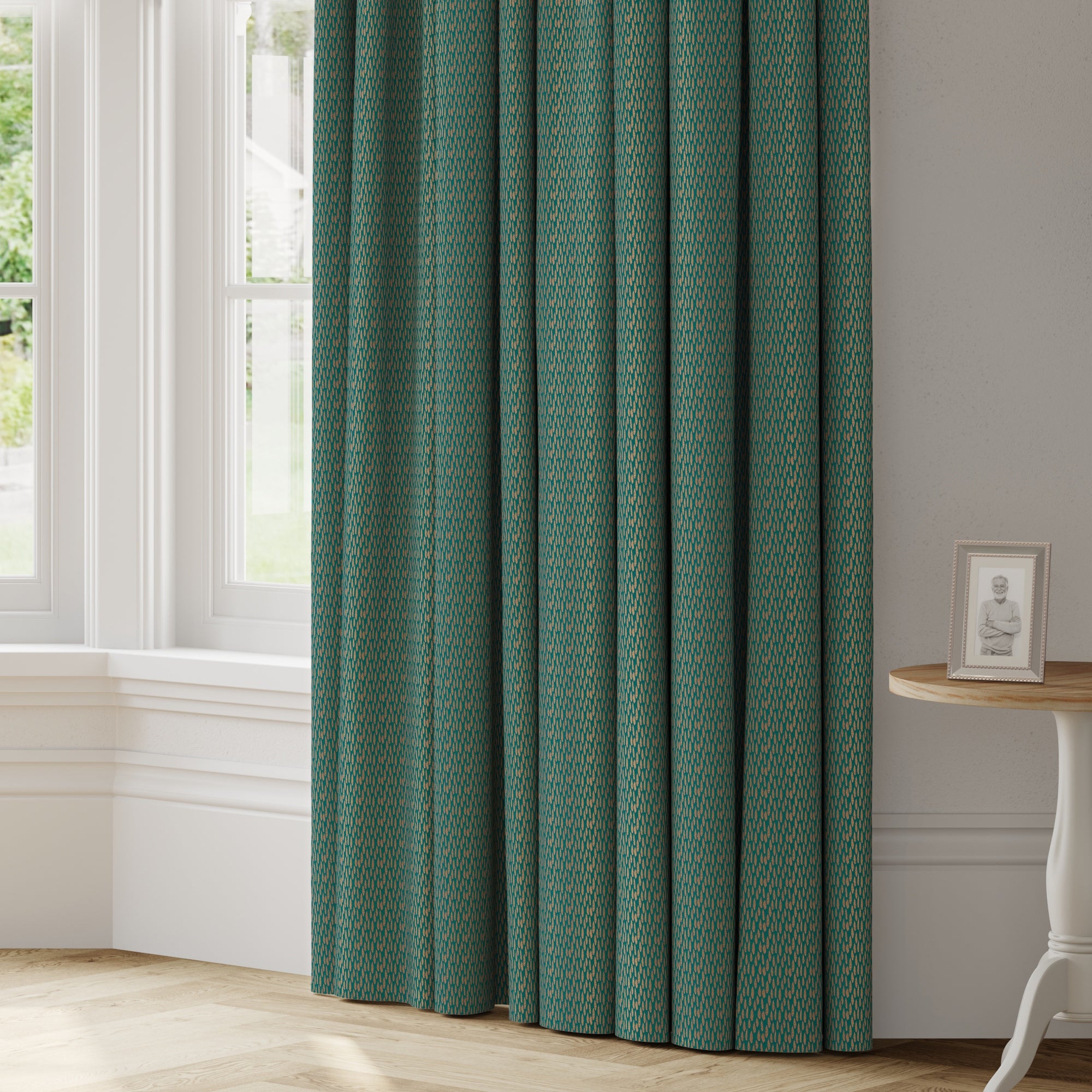 Astrid Made to Measure Curtains Green Price Comparisons | Compare The Build