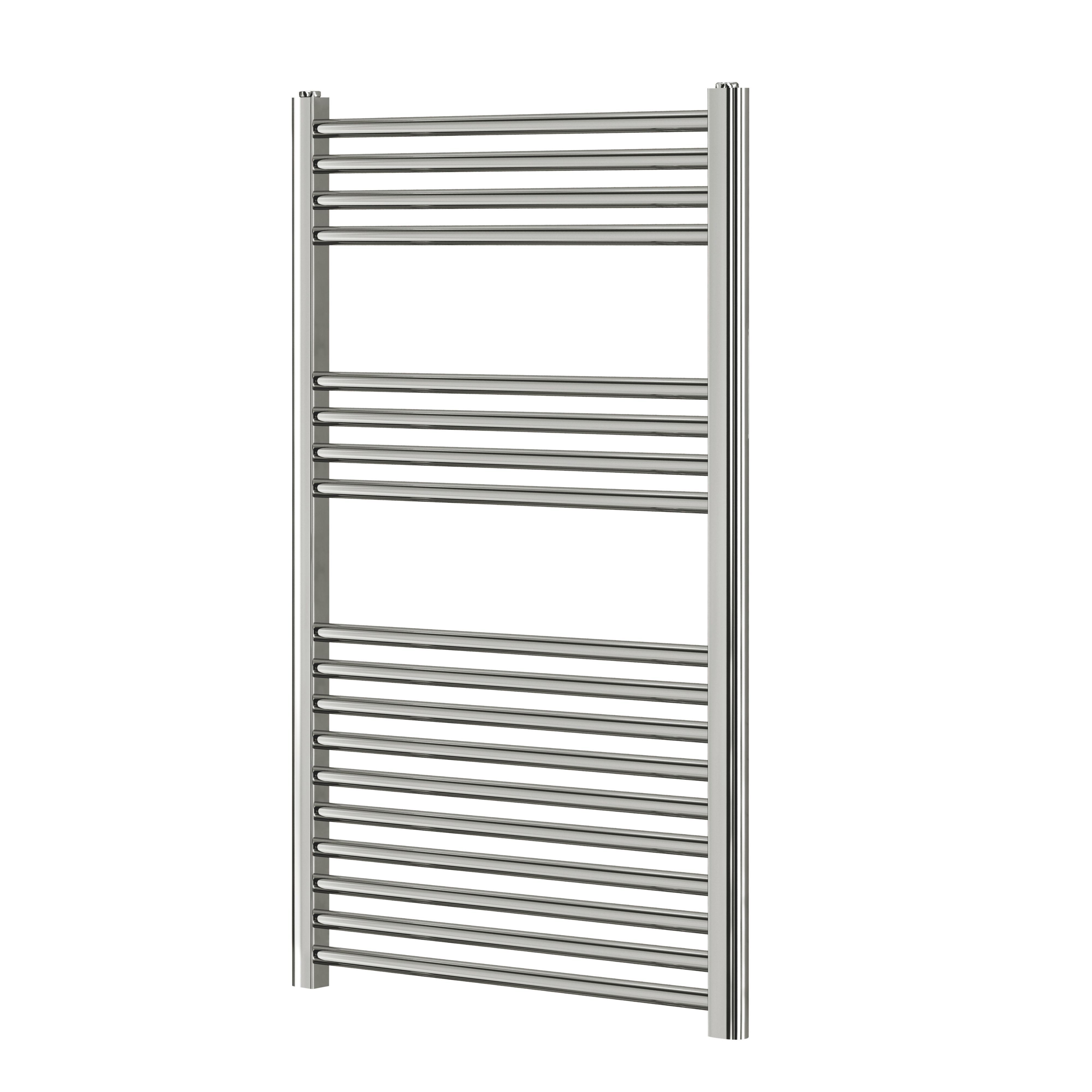 Blyss Chrome Flat Towel Warmer (W)600mm X (H)1000mm Price Comparisons | Compare The Build