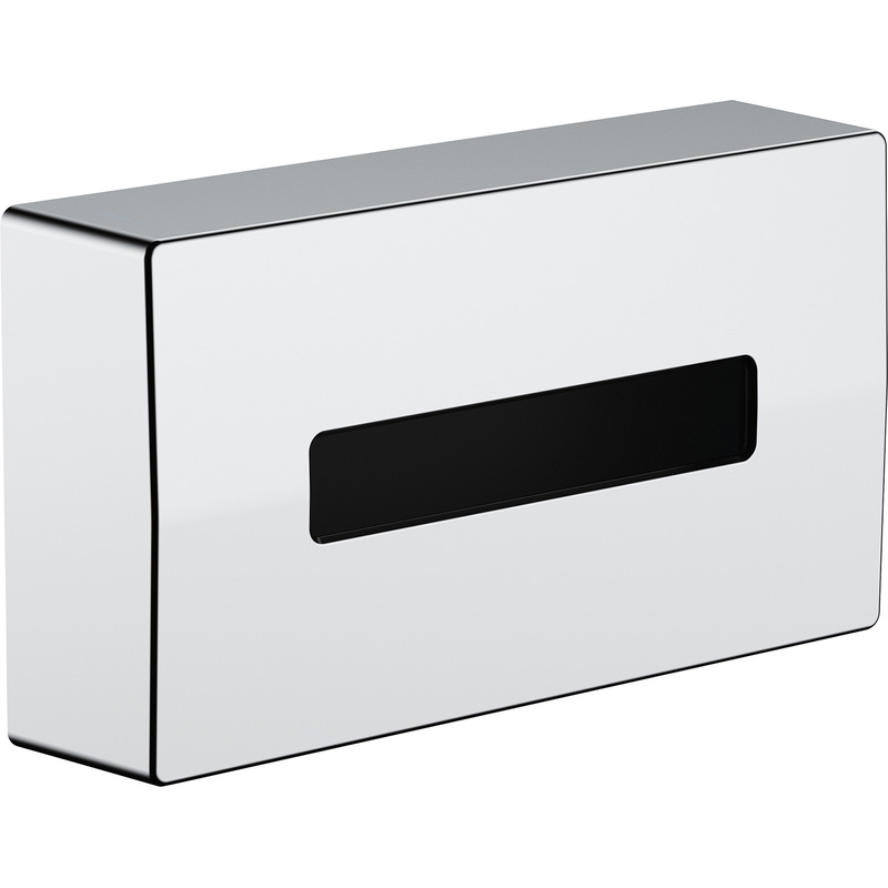 Hansgrohe AddStoris Tissue Box in Chrome Plastic Price Comparisons | Compare The Build