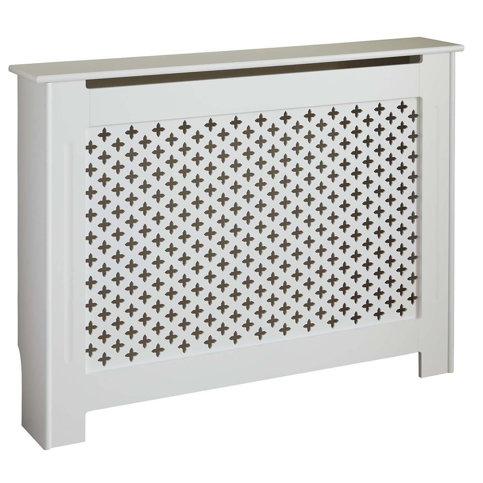 Classic Medium Radiator Cover - White Price Comparisons | Compare The Build