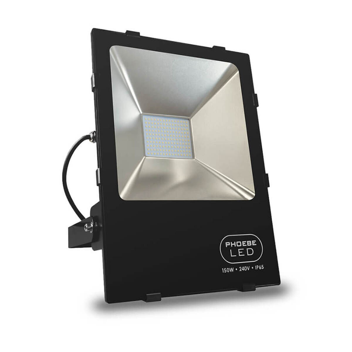 Phoebe LED Floodlight 150W Daylight Atlas 120° Black IP65 Price Comparisons | Compare The Build