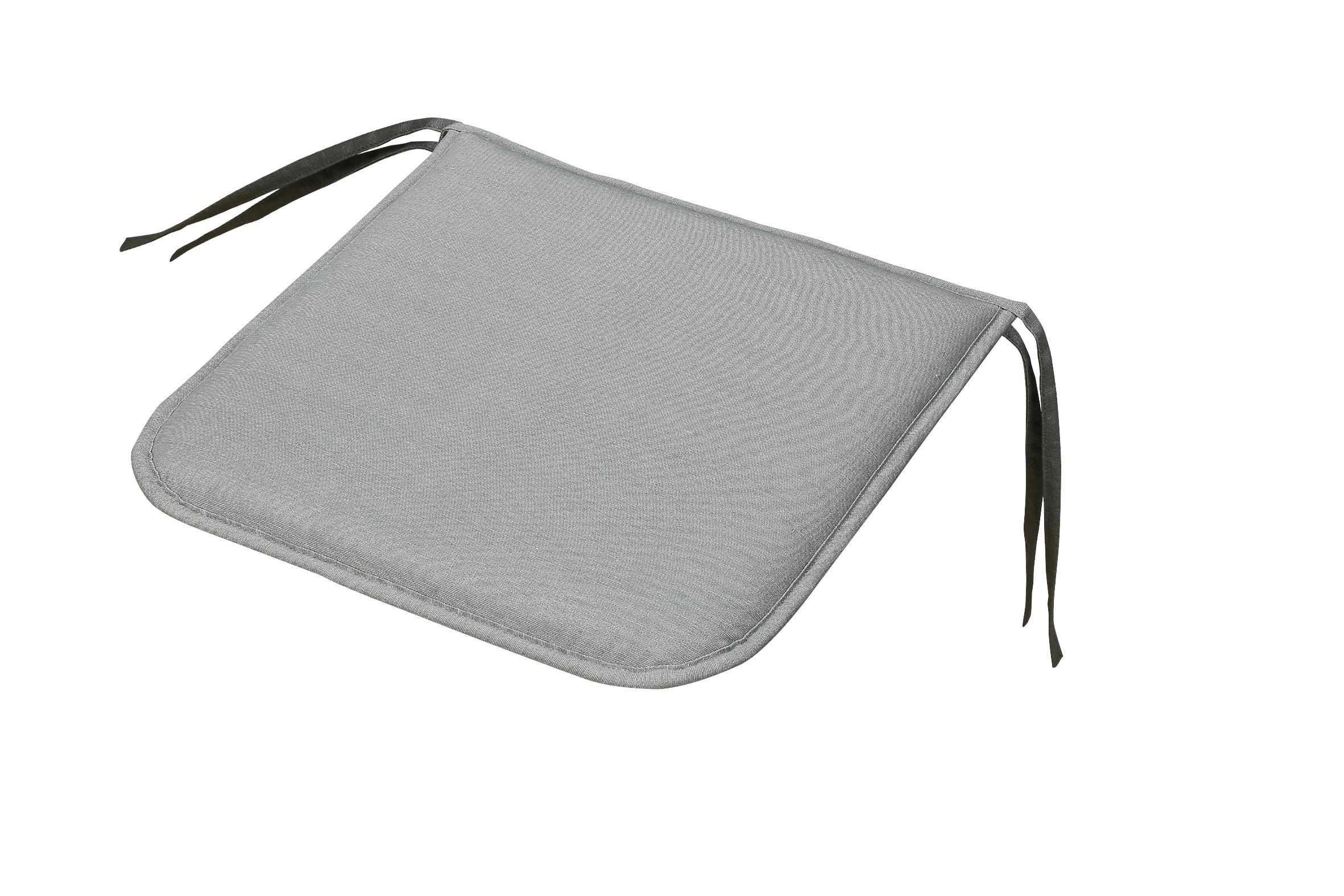 Cocos Griffin Grey Plain Seat Pad (L)38Cm X (W)38Cm Price Comparisons | Compare The Build