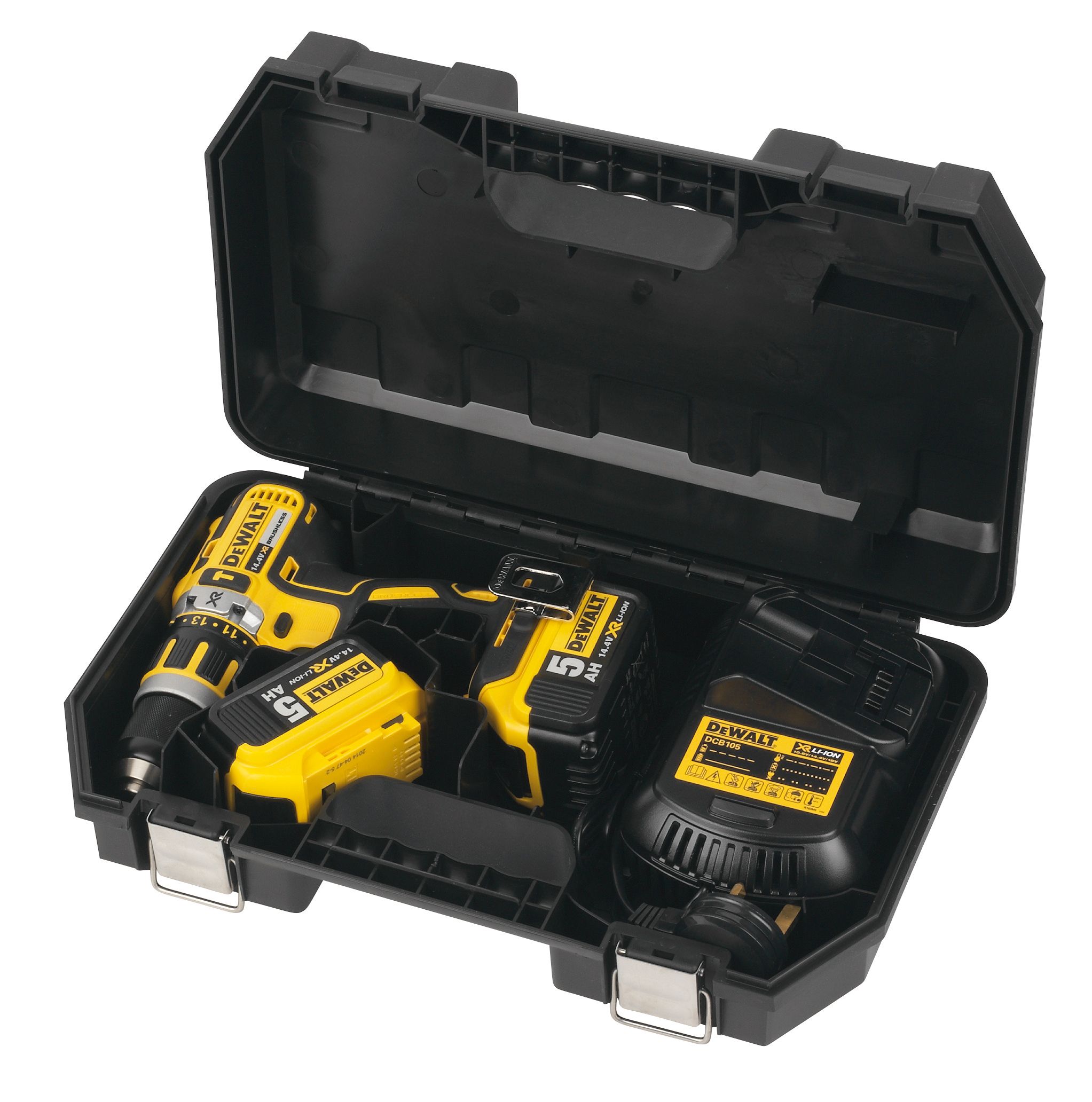 Dewalt Xr 14.4V Li-Ion Cordless Combi Drill 2 Batteries Dcd737P2-Gb Price Comparisons | Compare The Build