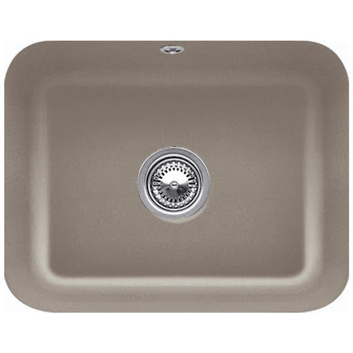 Villeroy & Boch Cisterna 60C Ceramic Undermount Single Bowl Kitchen Sink with Waste - Timber Price Comparisons | Compare The Build